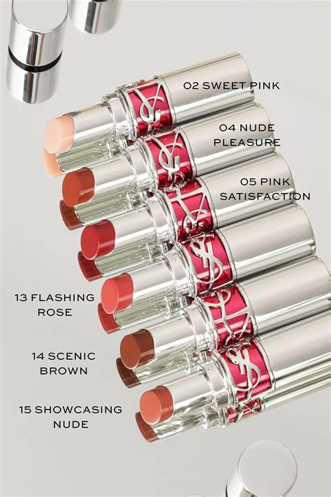 yves saint laurent lipstick samples|ysl lipstick color chart.